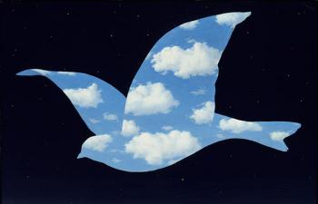 Rene Magritte, to infinity & beyond
